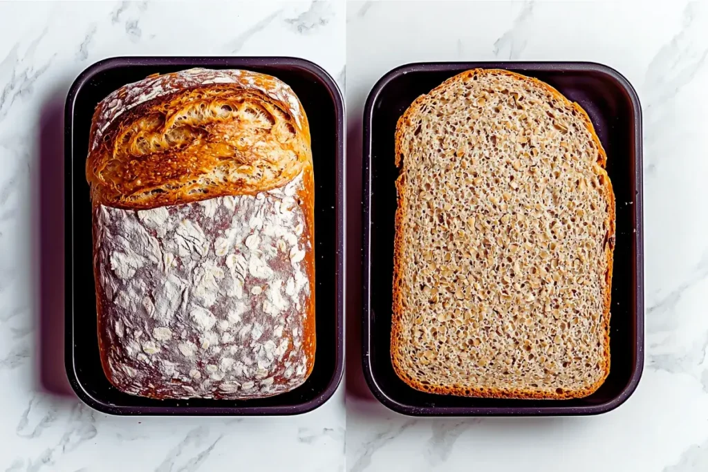 Why are oats unsuitable for bread making?