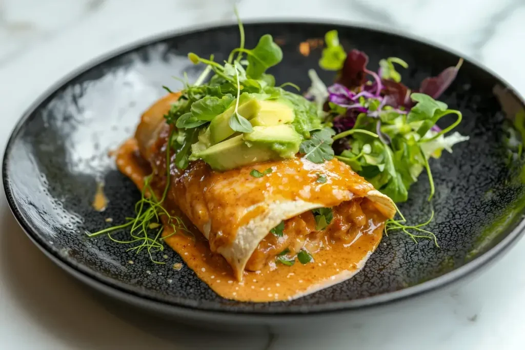 Should flour tortillas be fried before making enchiladas?